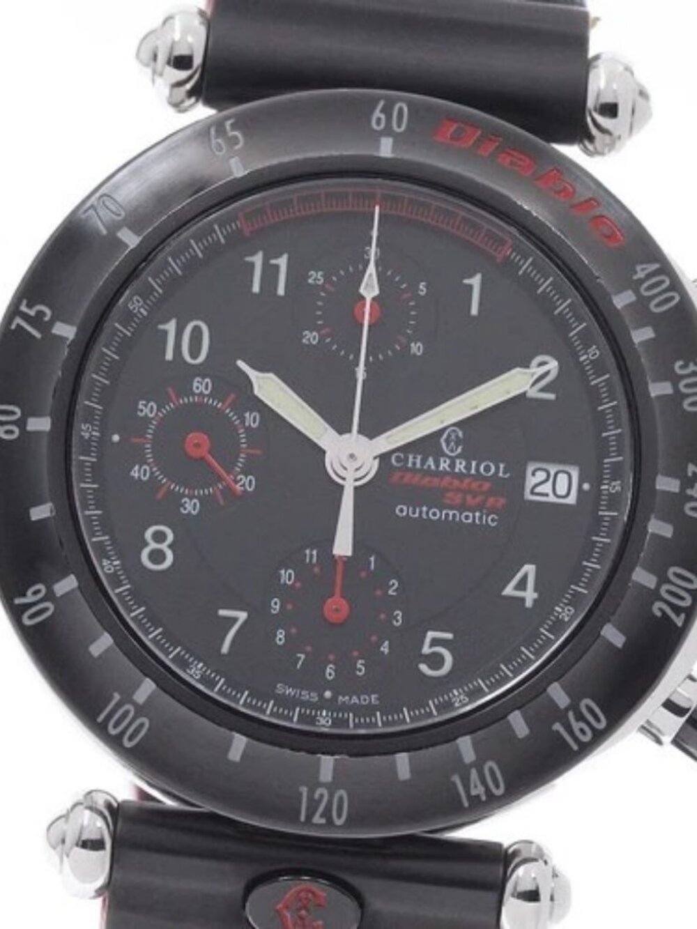 CHARRIOL Diablo SVR Chronograph Date black Dial Automatic Men's Watch_967728